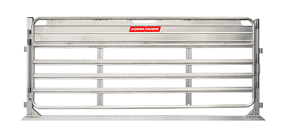 Porta Yard Component: Alloy U-Bow c/w 2.1m Hinged Gate