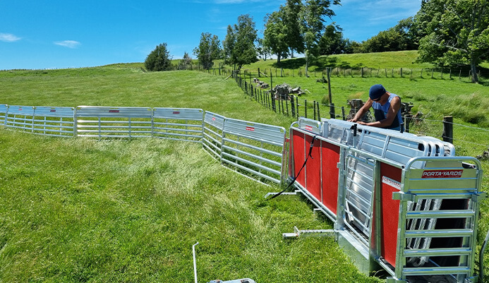 Porta Yard In Use