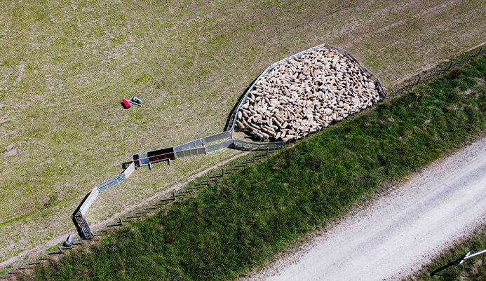 Porta Yard In Use